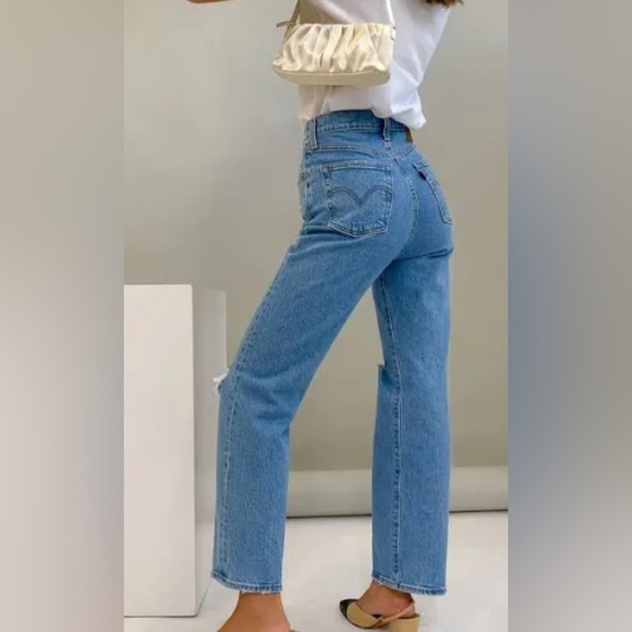 Levi’s Premium Ribcage Straight Ankle Jean NWT - Picture 5 of 6